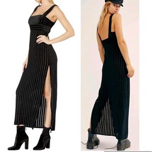 Free People Geneva Velvet Maxi Dress